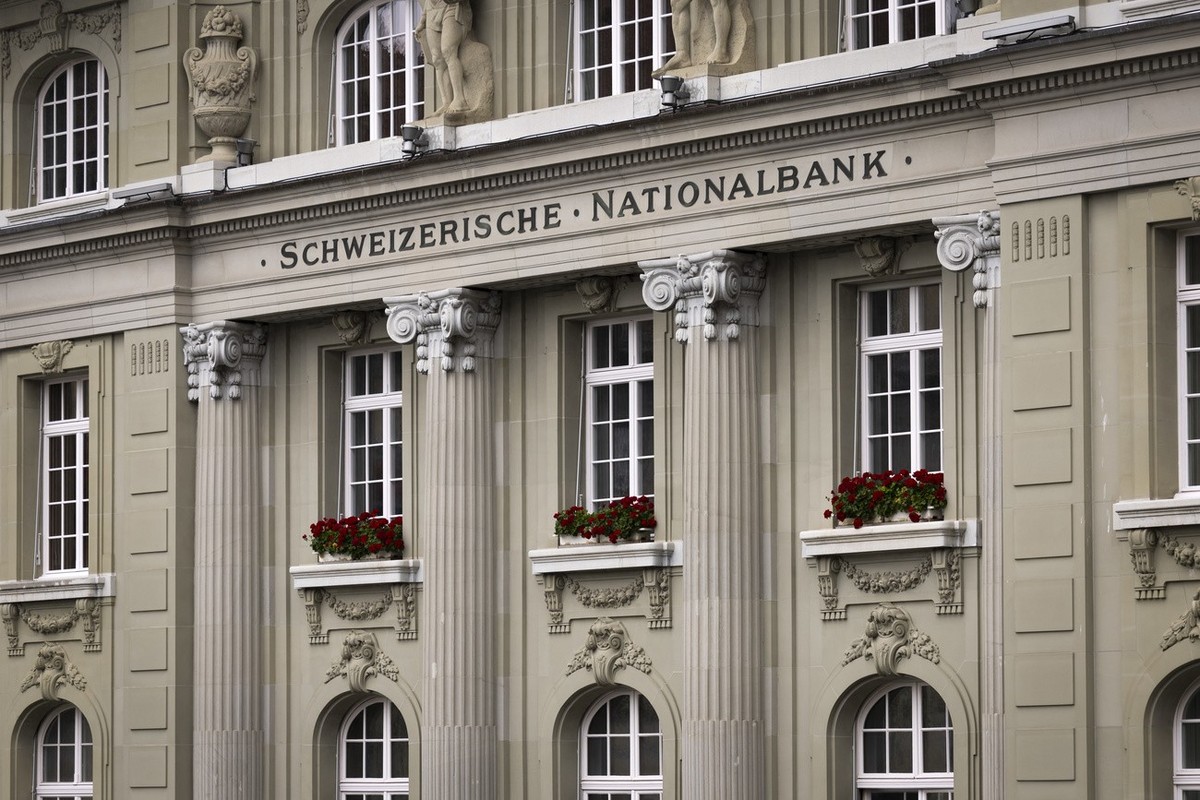 Die Schweizerische Nationalbank, am Donnerstag, 26. September 2024, in Bern. (KEYSTONE/Peter Klaunzer)