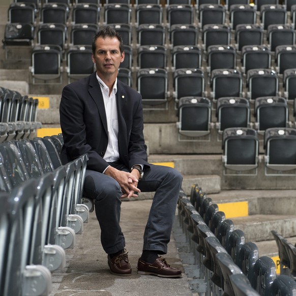 Beinahe ein Leben lang seine Heimat: Ex-Nationalspieler Sven Leuenberger im Berner Stadion.