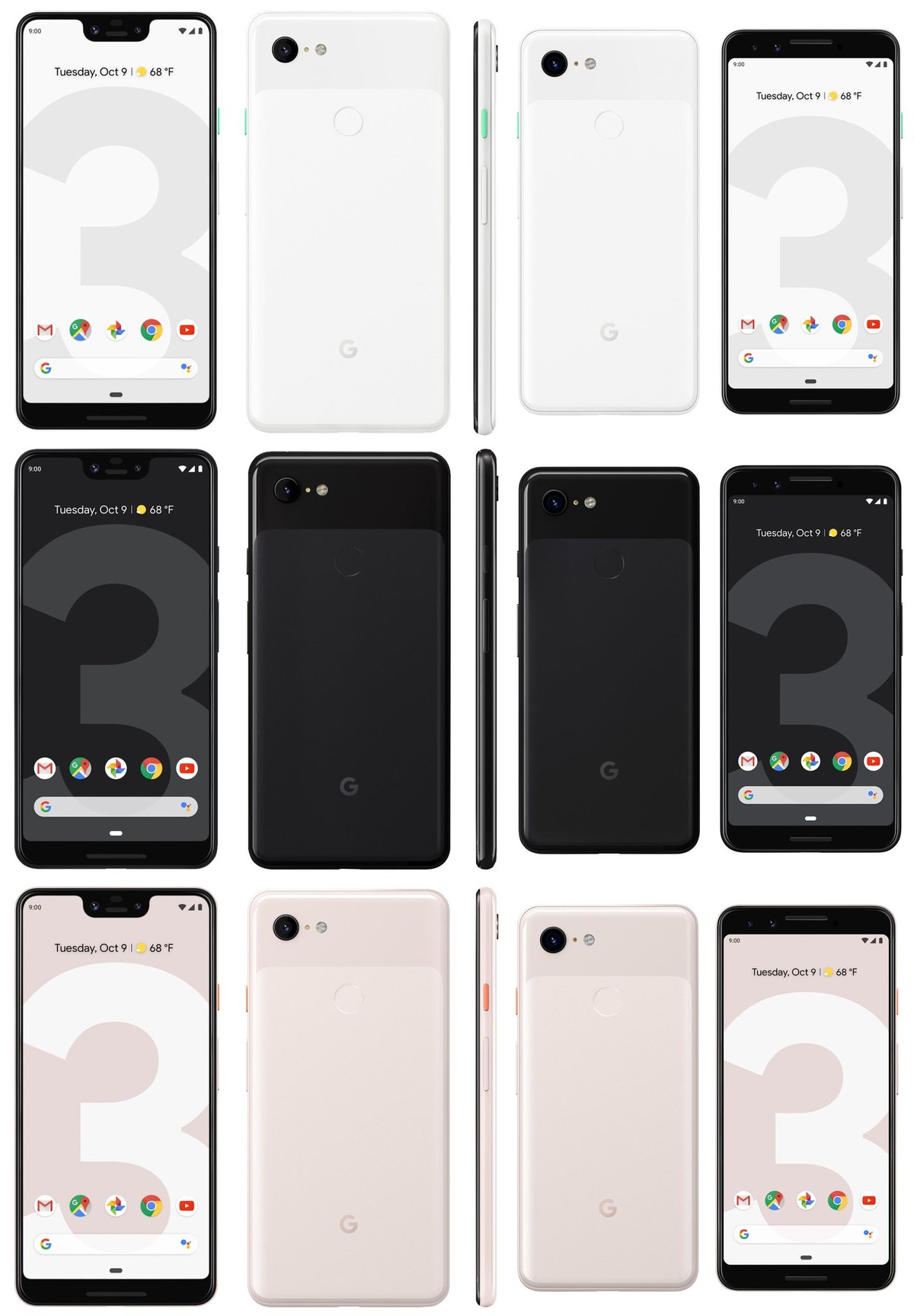 Die Smartphones wird es in den Farben Just Black, Clearly White und der neuen Variante Not Pink geben.
