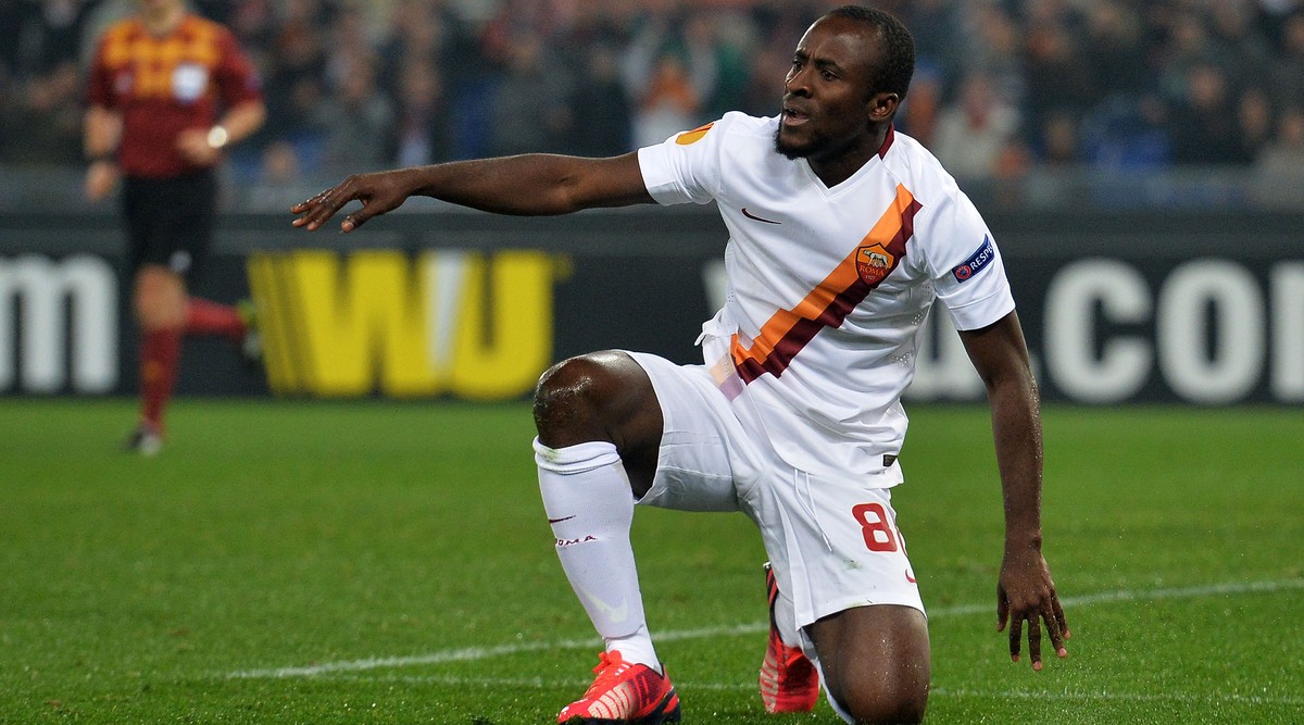 Doumbia heute: Ein Topstar der AS Roma.