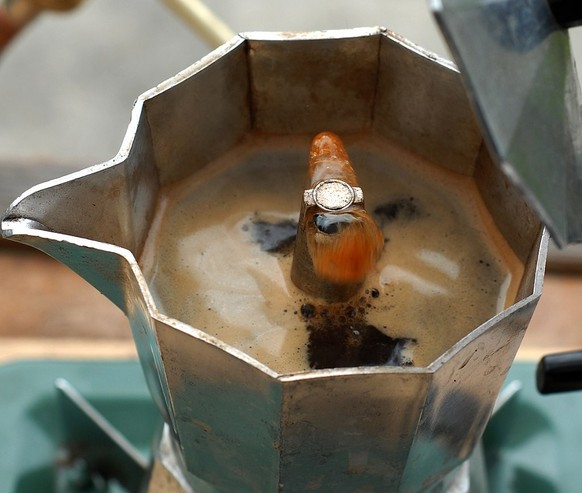 Bialetti Moka Express Kaffee Herdkanne