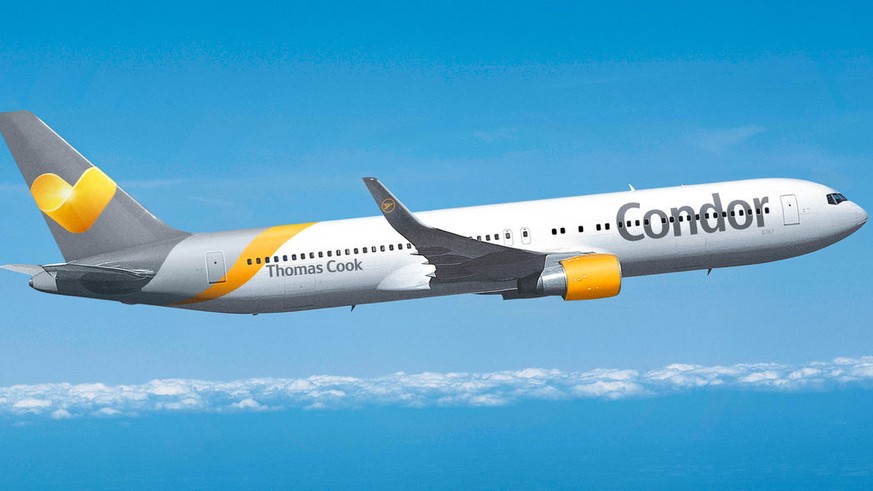 Eine Boeing 767-300ER von «Condor».