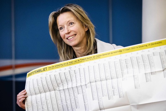 Kajsa Ollongren heisst die neue Verteidungsministerin.