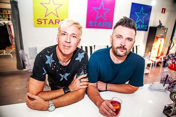 Tobias (links) und Michael im «Stars» Fuerteventura.