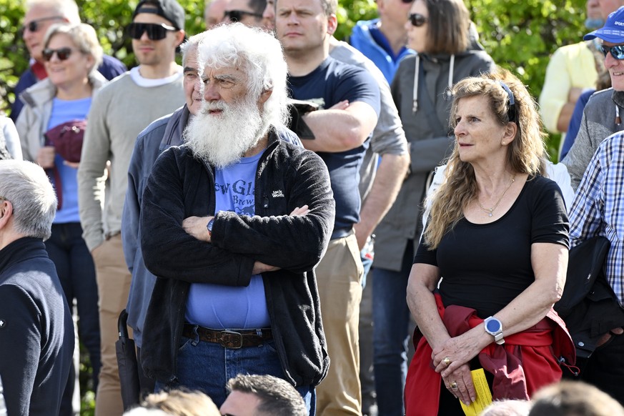 Glarner Landsgemeinde in Glarus am Sonntag, 1. Mai 2022. (KEYSTONE/Walter Bieri)