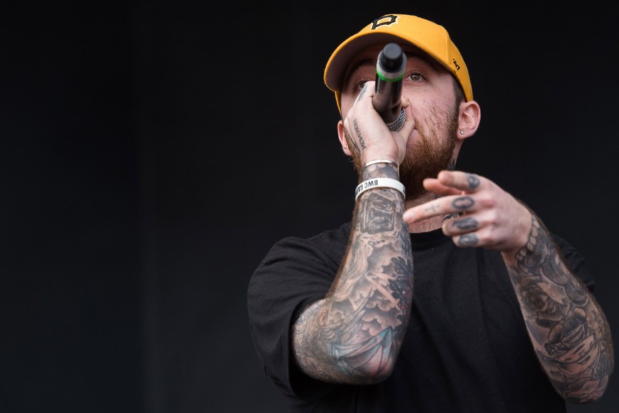 Mac Miller performs on day two of the Governors Ball Music Festival on Saturday, June 4, 2016, in New York. (Photo by Charles Sykes/Invision/AP)