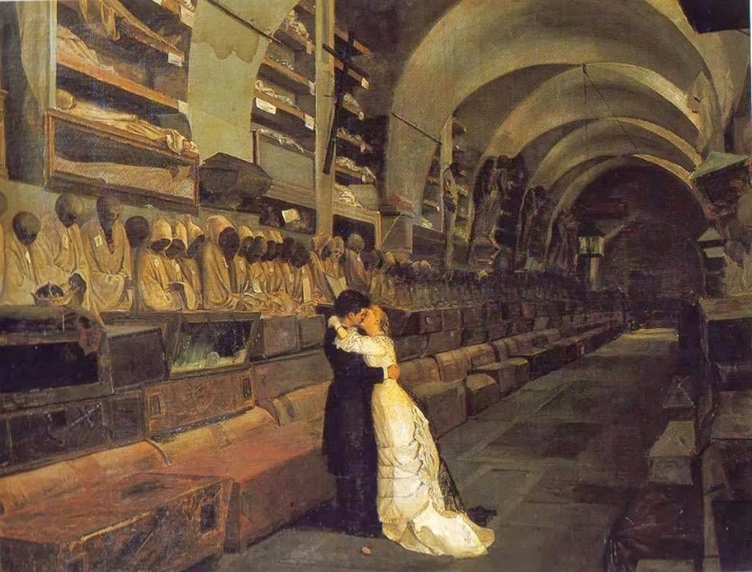 Calcedonio Reina, &#039;Amore e Morte&#039; (1881).