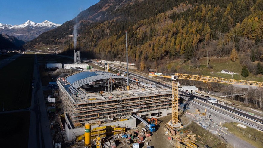 Valascia Ambri Baustelle