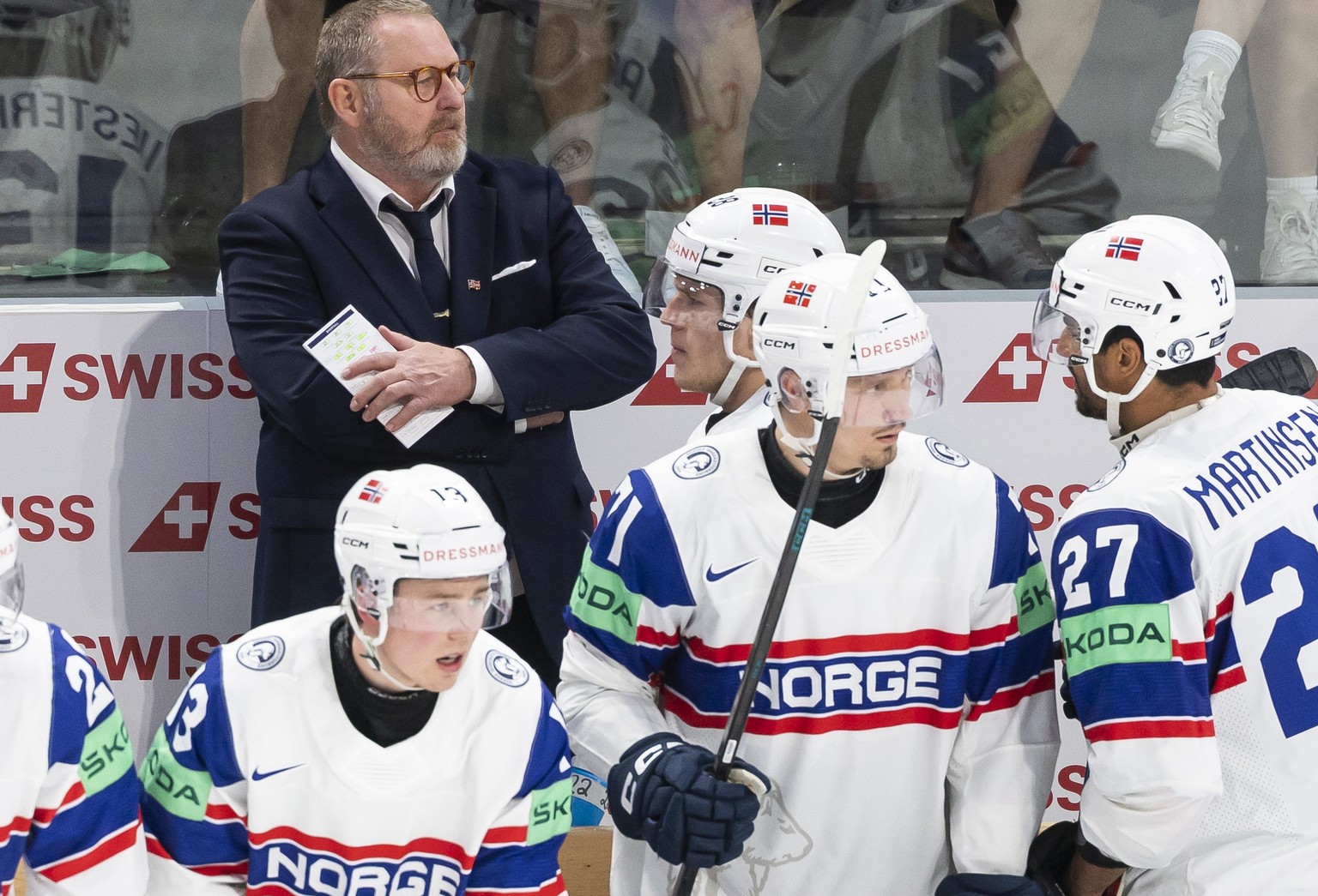Norwegens Trainer stichelt nach dem Spiel gegen Cadieux – dessen Konter sitzt