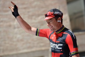 Cadel Evans ist neuer Leader des Giro d'Italia.