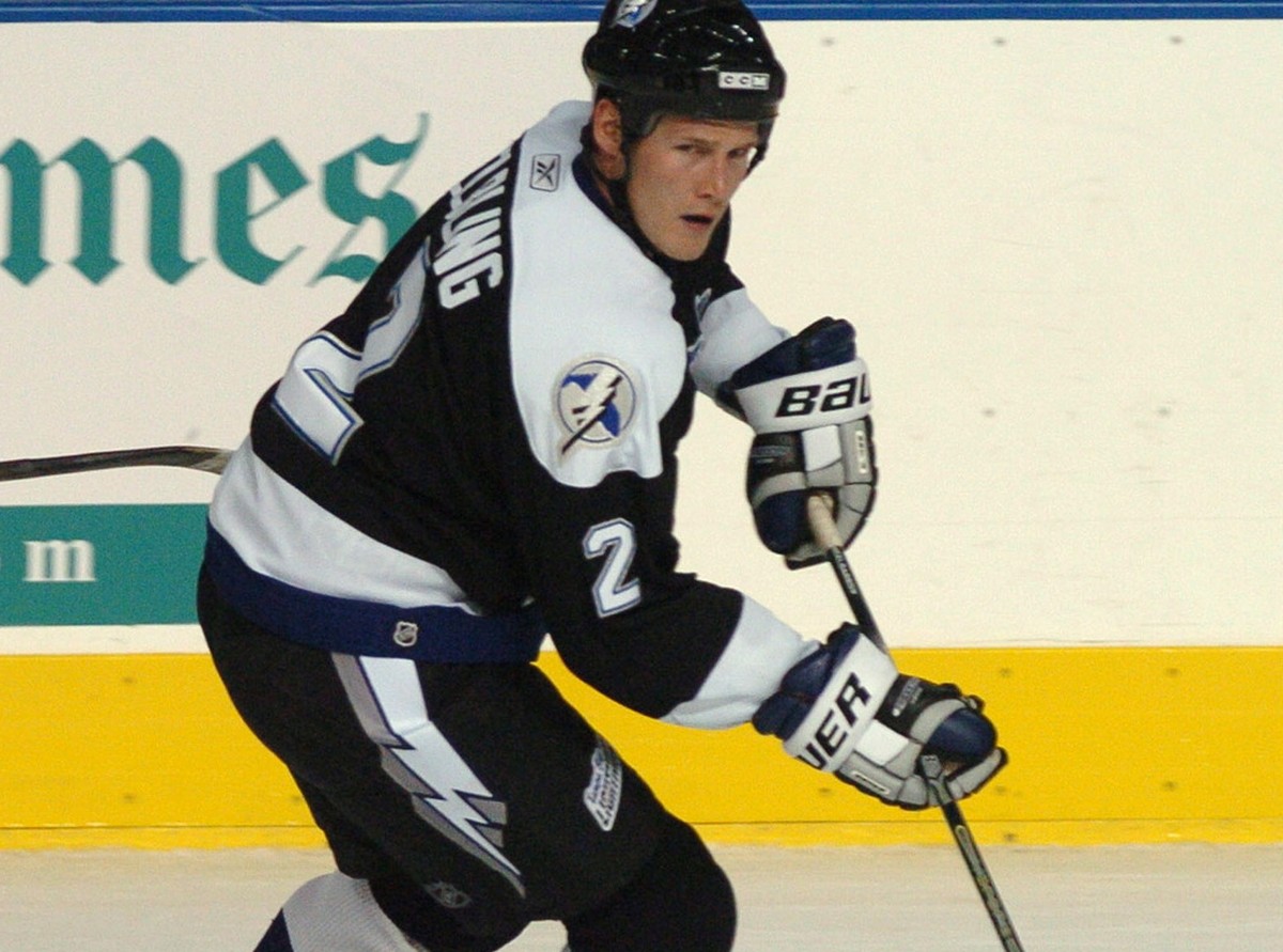 Timo Helbling im Dress von Tampa.