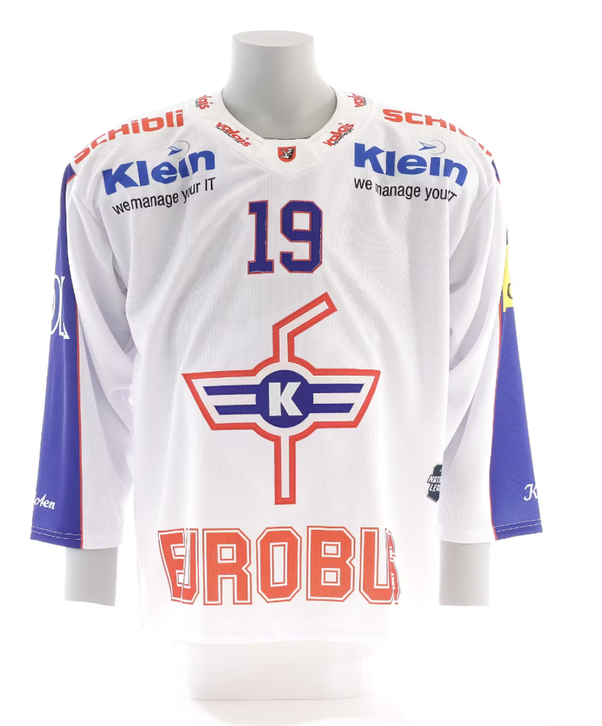 National-League-Saison 2025/26: Die Trikots des EHC Kloten.