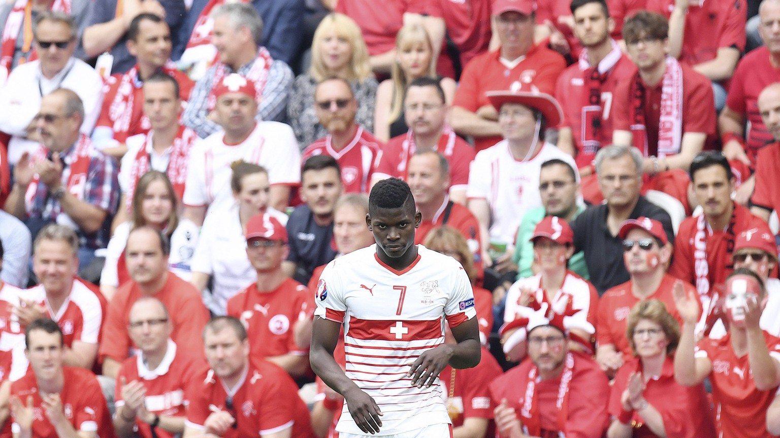 Der Liebling der Massen: Breel Embolo.