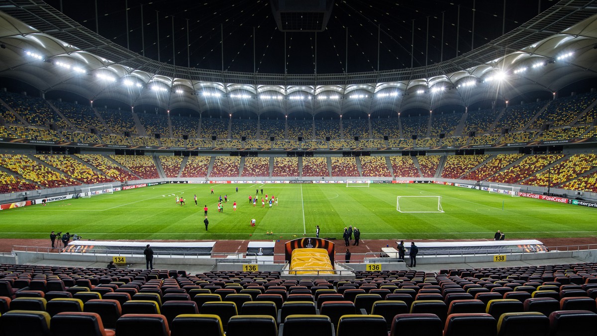 Lugano's players during a training at the Arena Nationala in Bucharest, Romania, on Wednesday, December 6, 2017. FC Steaua Bucharest of Romania will face FC Lugano of Switzerland in a UEFA Europa ...