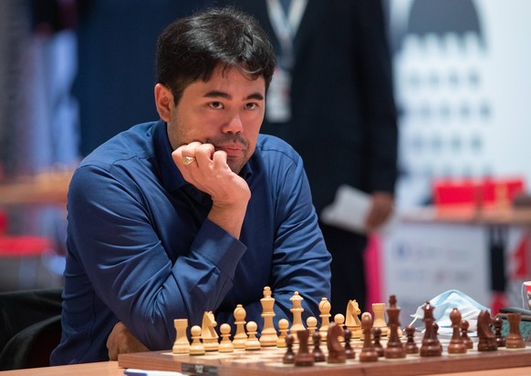 FIDE Chess World Rapid &amp; Blitz 2021 Hikaru Nakamura USA during the FIDE Chess World Rapid &amp; Blitz 2021 in Warsaw, Poland, on December 28, 2021. Warsaw Poland PUBLICATIONxNOTxINxFRA Copyright:  ...