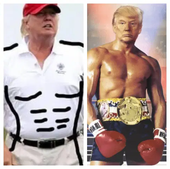 Wie lange hält der Trump-Damm noch dicht?
Hatte hier der Praktikant von Watson Dienst am Photoshop? ;)
Gut, es war auch schon offensichtlicher.