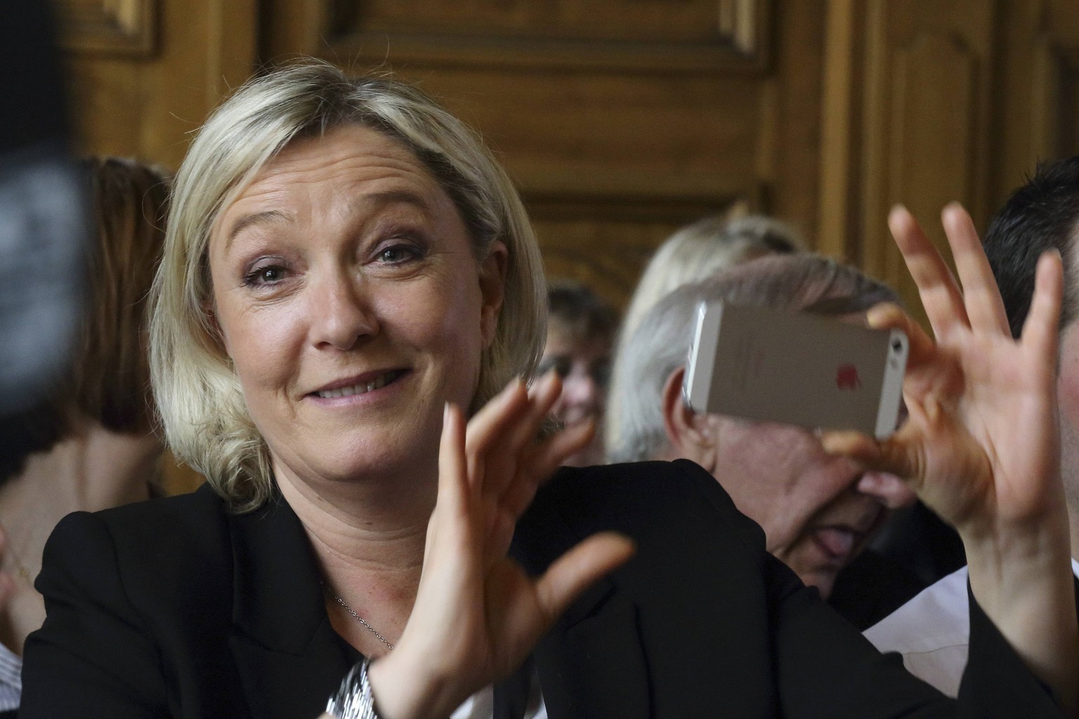 Parteichefin Marine Le Pen.