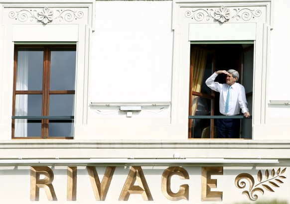 John Kerry will noch ein bisschen in Lausanne bleiben.