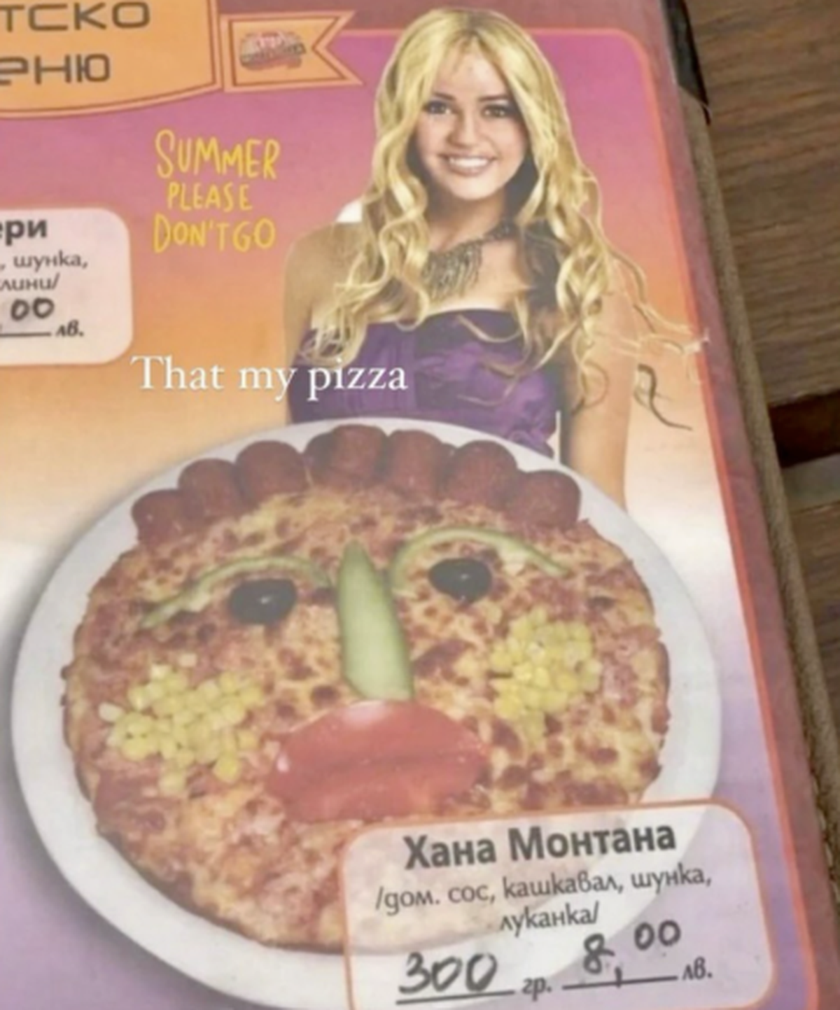Die lustigsten Fails der Woche: Hannah Montana Pizza