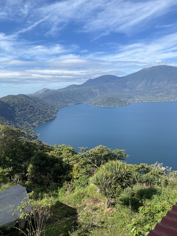 Atemberaubende Aussicht bei der Kooperative Los Pinos in San Salvador.
