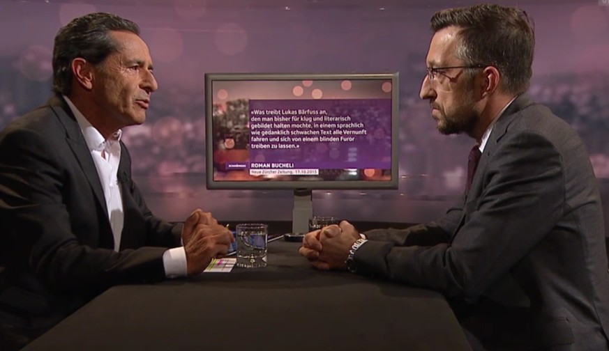 Roger Schawinski zu Bärfuss: «Das ist selten, dass ich die SVP verteidigen muss!»