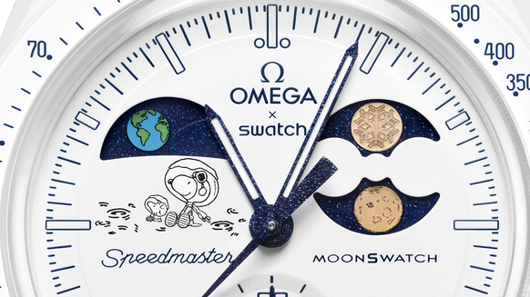 Moonswatch Cold Moon Uhr