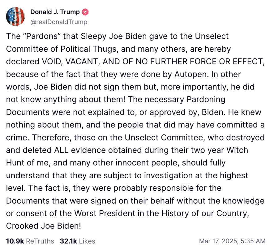 Trump Post Truth Social