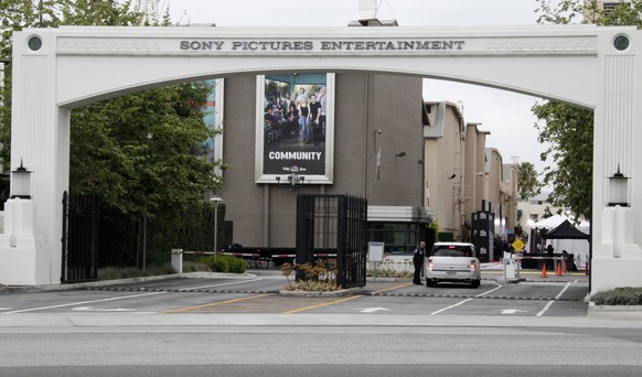 Attacke auf das Sony-Filmstudio in Hollywood.