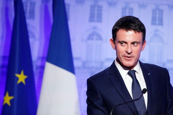 ZUR MELDUNG, DASS PREMIERMINISTER MANUEL VALLS SEINE KANDIDATUR BEI DEN FRANZOESISCHEN PRAESIDENTSCHAFTSWAHLEN ANGEKUNEDIGT HAT, STELLEN WIR IHNEN AM MONTAG, 5. DEZEMBER 2016, FOLGENDES ARCHIVBILD ZUR ...