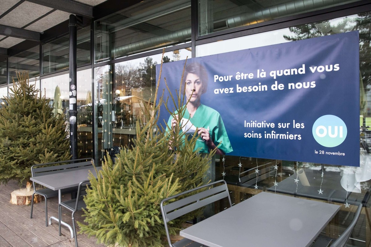 En 2021, le peuple avait largement accepté l'initiative pour des soins infirmiers forts.