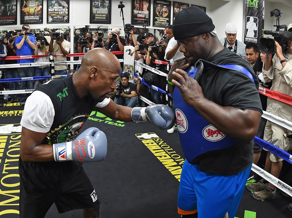 Mayweather steckt mitten in den Vorbereitungen zum «Fight of the Century».