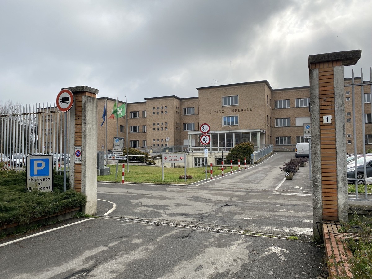 L'hôpital de Codogno.