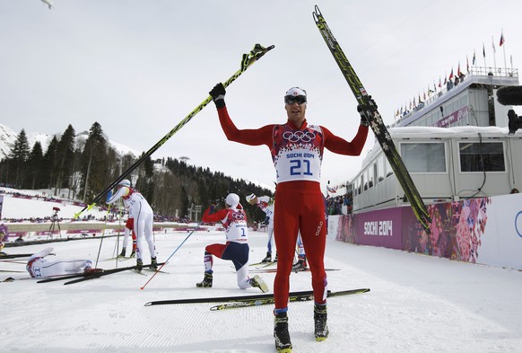 Das wollen wir wieder sehen: Dario Cologna schneller als der Rest der Welt. Er startet um 11.17 Uhr.