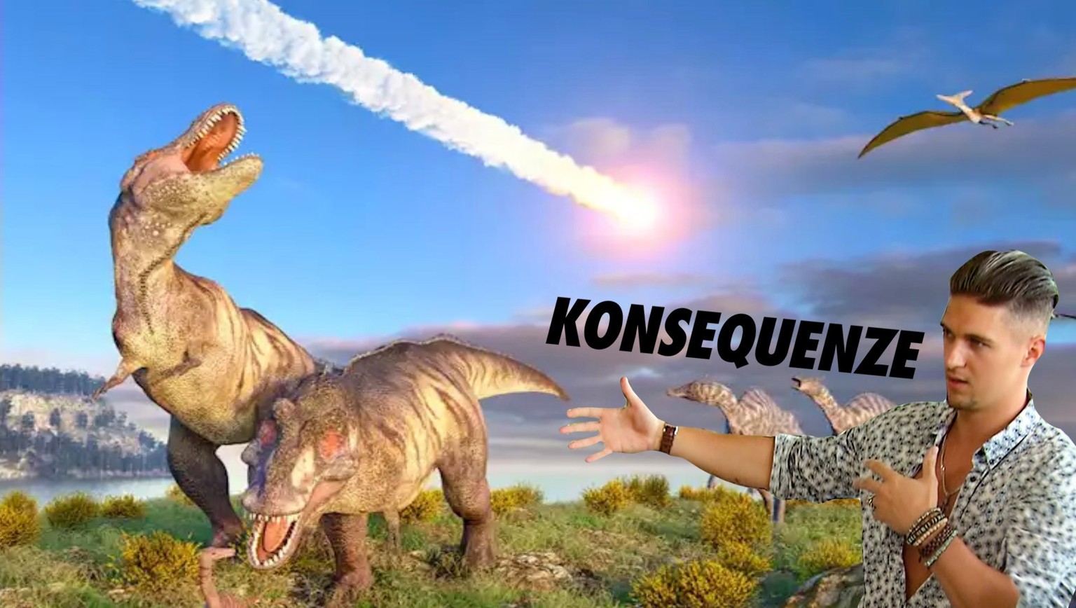 Oder ein Dinosaurier.