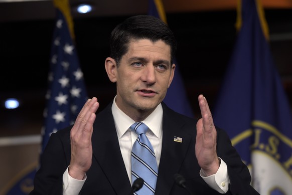 House Speaker Paul Ryan of Wis., speaks during a news conference on Capitol Hill in Washington, Thursday, Dec. 1, 2016. (AP Photo/Susan Walsh)