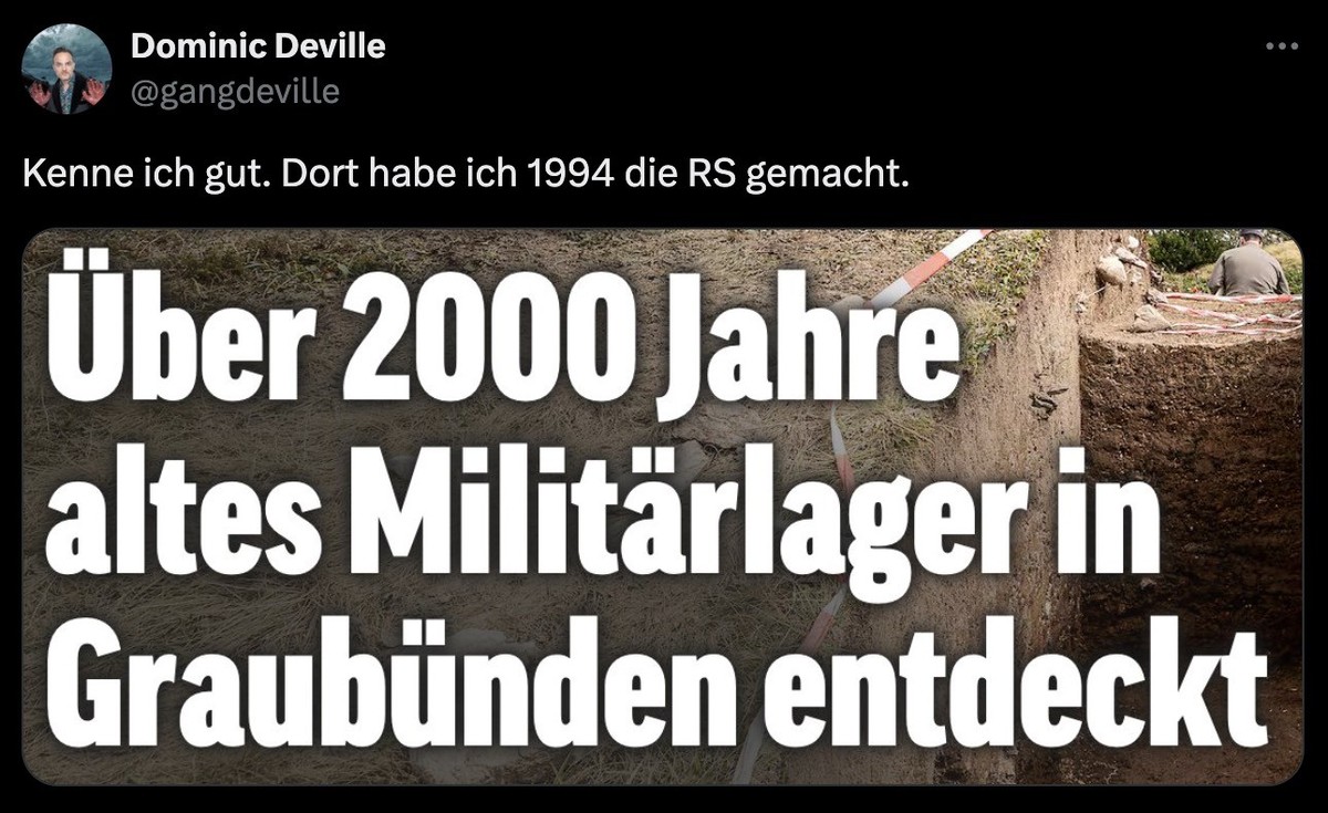 Tweet von Dominic Deville