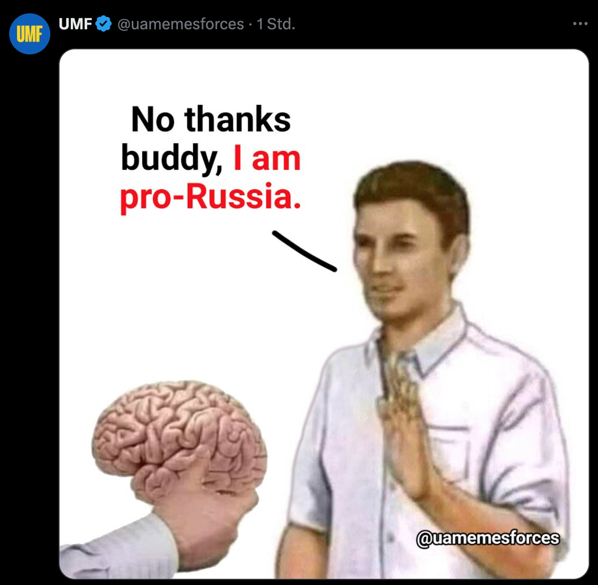 Meme zum Ukraine-Krieg.