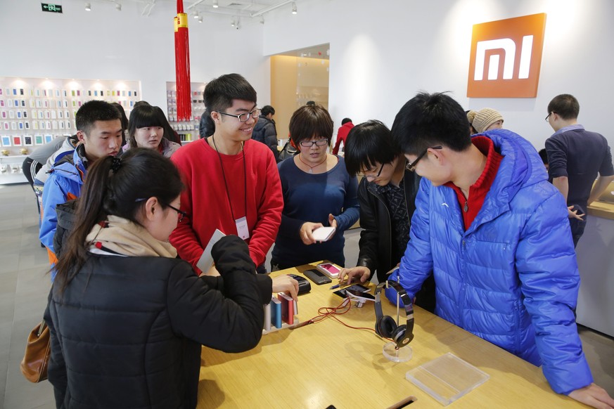 Woran erinnert uns bloss dieser Xiaomi-Store in Peking?