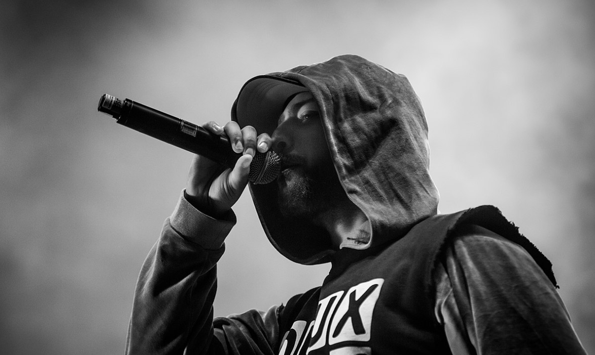 Der deutsche Rapper Nimo erwies Sabrina die letzte Ehre.&nbsp;