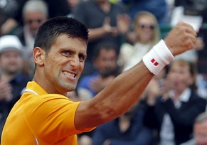 Geschafft! Novak Djokovic behält gegen Rafael Nadal die Oberhand.