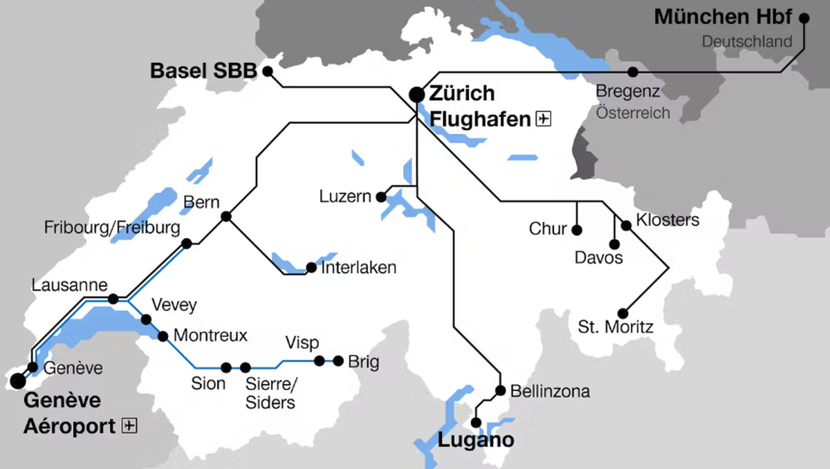 SBB und die Swiss verlängern ihre Partnerschaft beim «Flugzug».