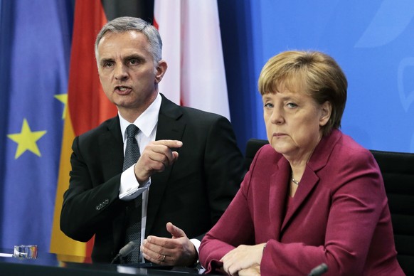 Erwartet Support von Angela Merkel: Didier Burkhalter.
