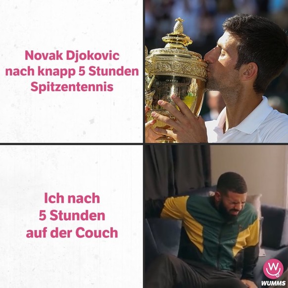 Federer vergibt MatchbÃ¤lle und Wimbledon-Titel: Â«Versuche, dieses Match zu vergessenÂ»
Das Spiel war sehr gut. Djokovic hatte in den entscheidenden Momenten einfach die stÃ¤rkeren Nerven... Schade