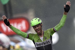 Lars Boom holt sich den Sieg bei der 5. Etappe mit zwei Sekunden Vorsprung.