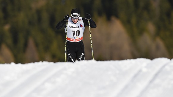 Cologna lag zu Beginn noch in Führung.