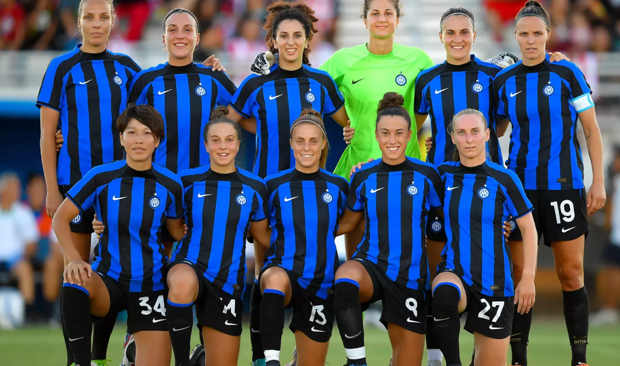 Beim Frauen-Team von Inter wurde Digitalbits als Trikotsponsor bereits entfernt.
