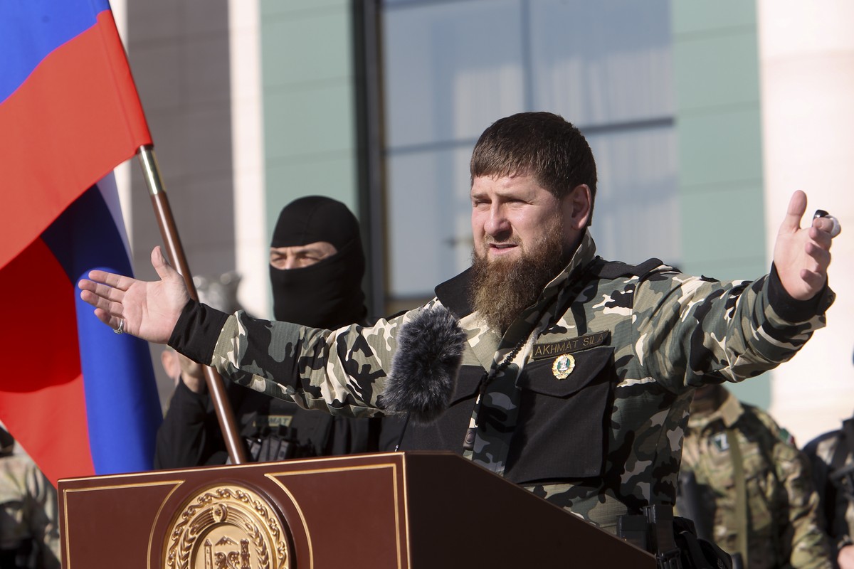 Ramzan Kadyrov mendie de l'argent sur Telegram