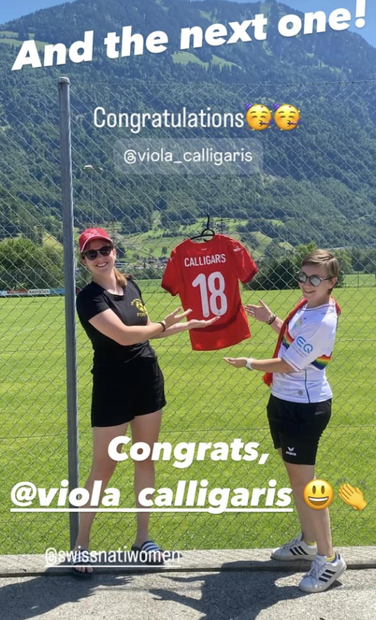 Frauen-EM 2025: Nomination Viola Calligaris