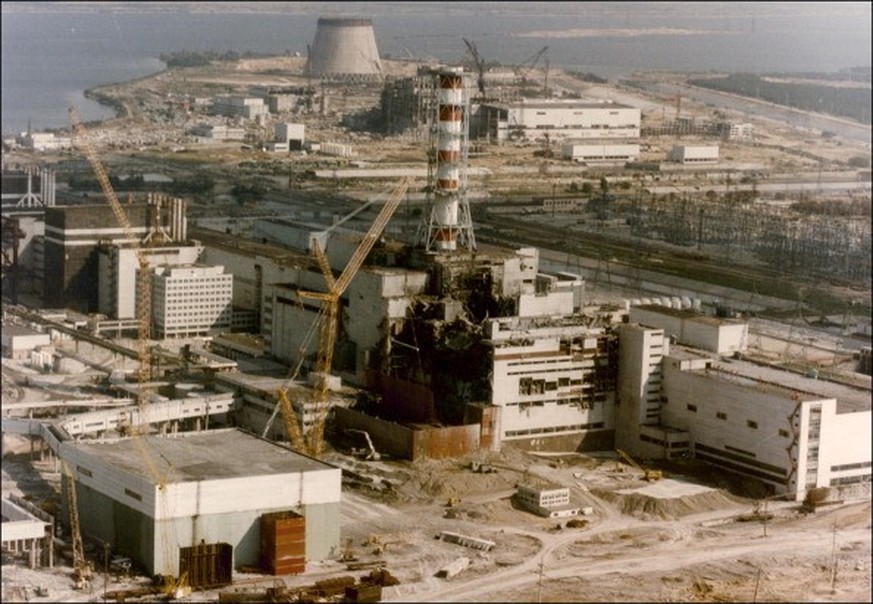 Die Russen hatten das Kraftwerk in Tschernobyl als strategisch wichtig ausgemacht.
