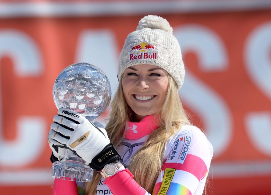 Wer glänz mehr? Die Kugel oder Lindsey Vonn?